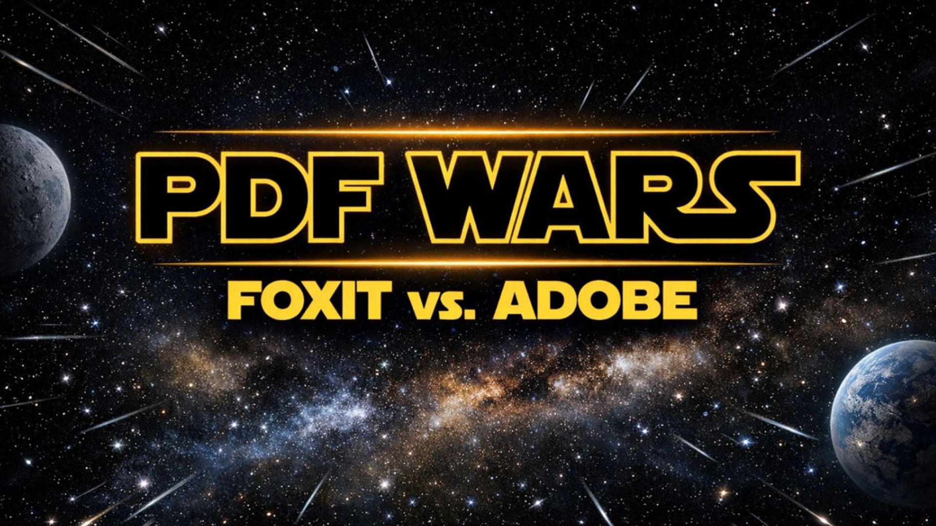 PDF Wars: Foxit vs. Adobe